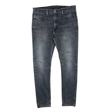 Load image into Gallery viewer, LEVI'S 512 Classic Stretch Black Denim Skinny Jeans