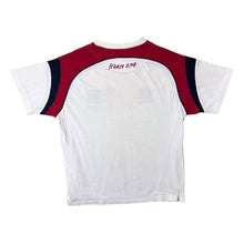 Load image into Gallery viewer, Rugby World Cup 2007 "France" Embroidered Logo White Red Short Sleeve Cotton T-Shirt