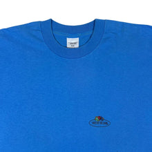 Load image into Gallery viewer, Vintage FRUIT OF THE LOOM Classic Mini Logo Graphic Blue Single Stitch T-Shirt