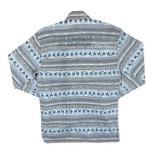Load image into Gallery viewer, Vintage 90's SPECTATOR Aztec Striped Patterned Long Sleeve Flannel Shirt