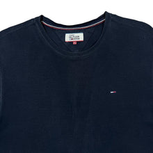 Load image into Gallery viewer, TOMMY HILFIGER DENIM Classic Embroidered Mini Logo Long Sleeve Cotton T-Shirt