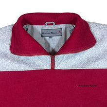 Load image into Gallery viewer, Early 00's MITSUBISHI MOTORS Mini Logo Racing Colour Block 1/4 Zip Fleece Sweatshirt