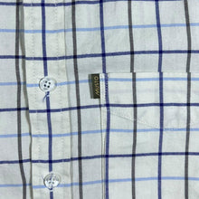 Load image into Gallery viewer, Musto Country Plaid Check White Blue Brown Cotton Long Sleeve Shirt