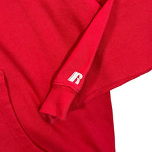 Load image into Gallery viewer, Russell Athletic UNIVERSITY OF WISCONSIN College Graphic Red Pullover Hoodie