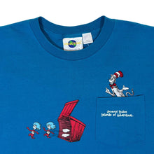 Load image into Gallery viewer, Vintage Universal Studios DR SEUSS Islands Of Adventure Souvenir Pocket T-Shirt