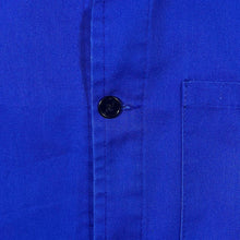 Load image into Gallery viewer, Early 00's Classic French Chore Worker Style Blue Cotton Button Jacket