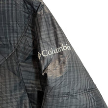 Load image into Gallery viewer, COLUMBIA SPORTSWEAR Omni-Shield Grey Check Duck Down Fill Padded Puffer Jacket
