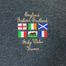 Load image into Gallery viewer, Cotton Traders SIX NATIONS RUGBY Embroidered Logo Long Sleeve Polo Shirt