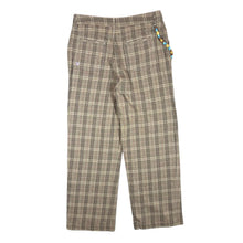 Load image into Gallery viewer, Early 00's BILLABONG "Baggy" Plaid Check Surfer Skater Bead Chain Loose Fit Trousers