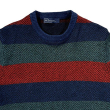 Load image into Gallery viewer, GAP Colour Block Lambswool Nylon Knit Crewneck Sweater Jumper