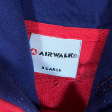 Load image into Gallery viewer, AIRWALK Bold Colour Block Spellout Skater Graphic Pullover Hoodie