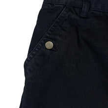 Load image into Gallery viewer, Vintage LAUREN JEANS COMPANY Ralph Lauren Classic Black Denim Midi Skirt