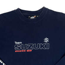 Load image into Gallery viewer, Early 00's Onfire "Team Suzuki MOTO GP" Superbike Graphic Long Sleeve T-Shirt