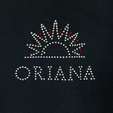 Load image into Gallery viewer, Vintage Hossacks ORIANA Diamante Souvenir Spellout Graphic Crewneck Sweatshirt