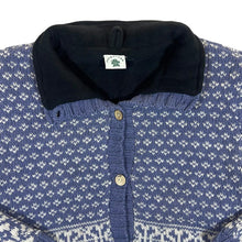 Load image into Gallery viewer, Vintage PACHAMAMA Patterned Fleece Lined Wool Button Cardigan Sweater