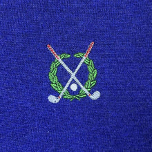 Load image into Gallery viewer, Vintage St Michael Marks & Spencer Golf Pure New Wool Windbreaker Lined Jumper