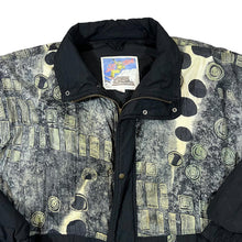 Load image into Gallery viewer, Vintage GSL SKI WEAR Crazy Patterned Padded Ski Jacket