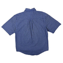 Load image into Gallery viewer, Vintage Timberland Classic Blue Check Short Sleeve Button-Up Shirt