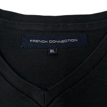 Load image into Gallery viewer, FCUK French Connection Classic Mini Logo Spellout Graphic V-Neck T-Shirt