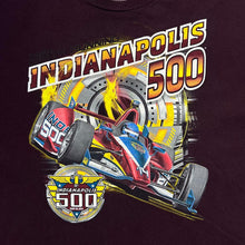Load image into Gallery viewer, Reebok INDIANAPOLIS 500 Speedway Motorsports Racing Spellout Graphic T-Shirt