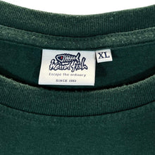 Load image into Gallery viewer, WEIRD FISH "May The Fish Course Be With You" Star Wars Parody Graphic Green T-Shirt