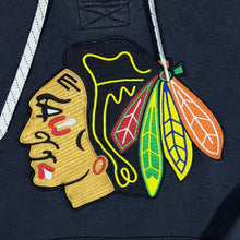 Load image into Gallery viewer, Early 00's CCM NHL Chicago Blackhawks Embroidered Ice Hockey Pullover Hoodie