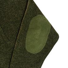 Load image into Gallery viewer, Percussion Embroidered Pheasant Suede Effect Patch Acrylic Wool Knit Hunting Jumper