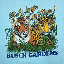 Load image into Gallery viewer, Vintage 90’s Tee Jays Busch Gardens “It’s A Jungle Out There!” Souvenir Single Stitch T-Shirt