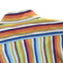 Load image into Gallery viewer, GANT Long Beach Poplin Regular Fit Rainbow Striped Long Sleeve Cotton Dress Shirt