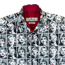 Load image into Gallery viewer, CLAUDIO LUGLI COUTURE Marilyn Monroe Pop Art Patterned Long Sleeve Cotton Shirt