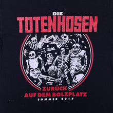 Load image into Gallery viewer, Die Toten Hosen (2017) German Hard Rock Punk Music Band Black T-Shirt