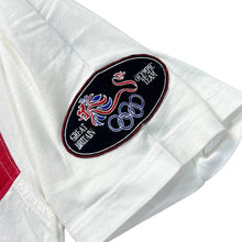 Load image into Gallery viewer, Vintage Adidas GREAT BRITAIN OLYMPIC TEAM Embroidered Logo Spellout Graphic T-Shirt