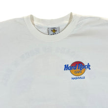 Load image into Gallery viewer, Vintage 90's HARD ROCK CAFE "Nashville" Souvenir Logo Graphic White T-Shirt
