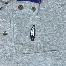 Load image into Gallery viewer, Vintage 90's HOOGER BOOGER Contrast Collar 1/4 Button Pullover Fleece Sweatshirt