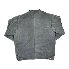 Load image into Gallery viewer, Vintage INSTINCT Skater Surfer Embroidered Logo Plaid Check Lined Heavyweight Canvas Jacket