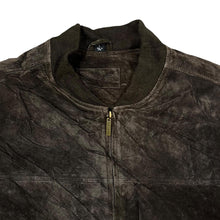 Load image into Gallery viewer, Vintage JOHN ASHFORD Dark Brown Genuine Real Suede Leather Bomber Jacket