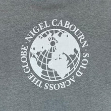 Load image into Gallery viewer, NIGEL CABOURN "The Army Gym" Logo Spellout Graphic Short Sleeve Grey T-Shirt