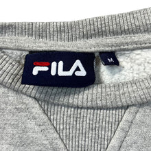 Load image into Gallery viewer, FILA Classic Big Logo Spellout Graphic Colour Block Crewneck Sweatshirt
