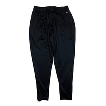 Load image into Gallery viewer, ADIDAS Climalite Classic Mini Logo Black Straight Cuff Tracksuit Bottoms