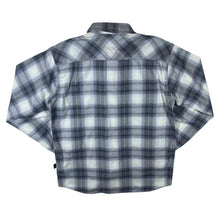 Load image into Gallery viewer, Patagonia Organic Cotton Grey White Plaid Check Long Sleeve Shirt