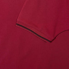 Load image into Gallery viewer, Vintage St Michael Marks & Spencer Red Short Sleeve V-Neck Cotton T-Shirt