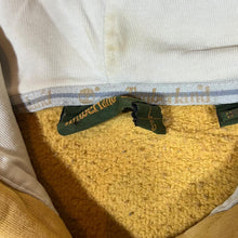 Load image into Gallery viewer, Vintage TIMBERLAND Embroidered Big Logo Yellow Distressed Pullover Hoodie