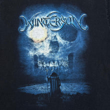 Load image into Gallery viewer, WINTERSUN Graphic Spellout Finnish Black Power Folk Heavy Metal Band T-Shirt