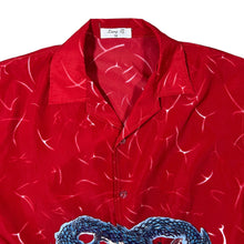 Load image into Gallery viewer, Early 00's Lang Li Gothic Y2K Anime Manga Dragon Graphic Short Sleeve Shirt