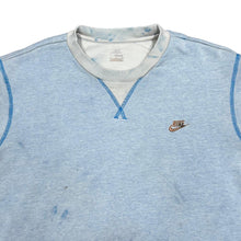 Load image into Gallery viewer, NIKE Classic Embroidered Mini Logo Tie Dye Crewneck Sweatshirt