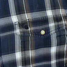 Load image into Gallery viewer, Early 00's Carhartt "Relaxed Fit" Plaid Check Popper Long Sleeve Flannel Shirt