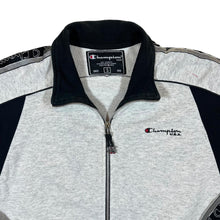 Load image into Gallery viewer, Early 00's CHAMPION Tape Sleeve Mini Logo Zip Tracksuit Sweatshirt Top