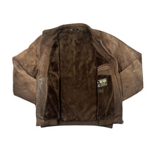 Load image into Gallery viewer, Vintage 90's C&A Made In Korea Genuine Real Suede Leather Fur Lined Bomber Jacket