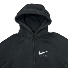 Load image into Gallery viewer, NIKE AIR Classic Logo Spellout Graphic Zip Hoodie