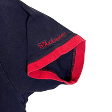 Load image into Gallery viewer, Early 00's Cotton Traders BUDWEISER "Bud" Beer Spellout Graphic V-Neck Ringer T-Shirt